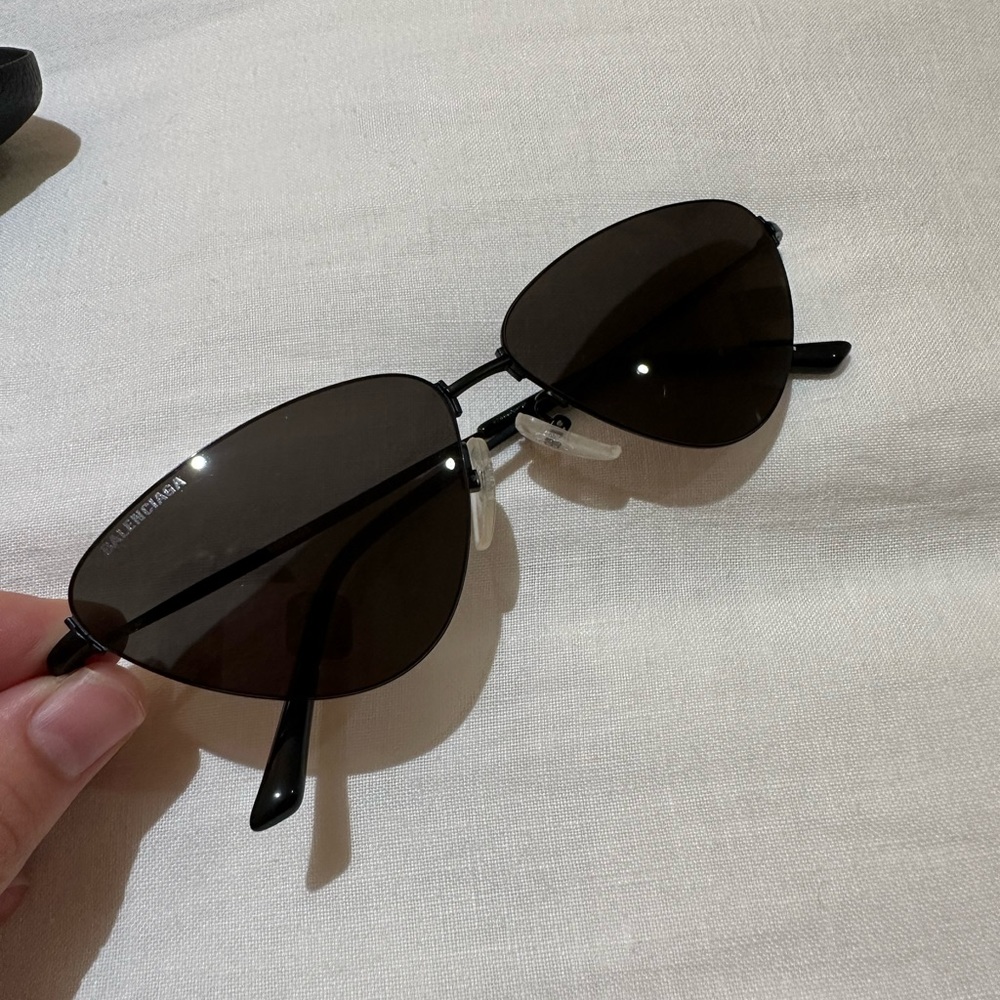 Balenciaga black sunglasses